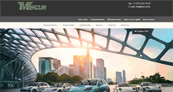 Desktop Screenshot of mercur-auto.kz
